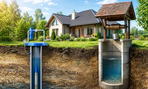 Автономное водоснабжение загородного дома Нижний Новгород: скважина или колодец 